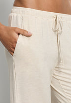 Natural Elegance Drawstring Lounge Shorts | Anthracite Melange 74903-3080