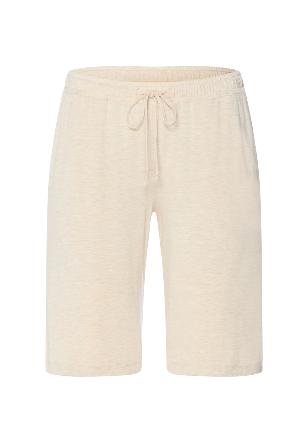 Natural Elegance Drawstring Lounge Shorts | Anthracite Melange 74903-3080