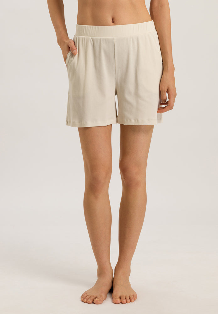 The Cotton Lounge Shorts - White