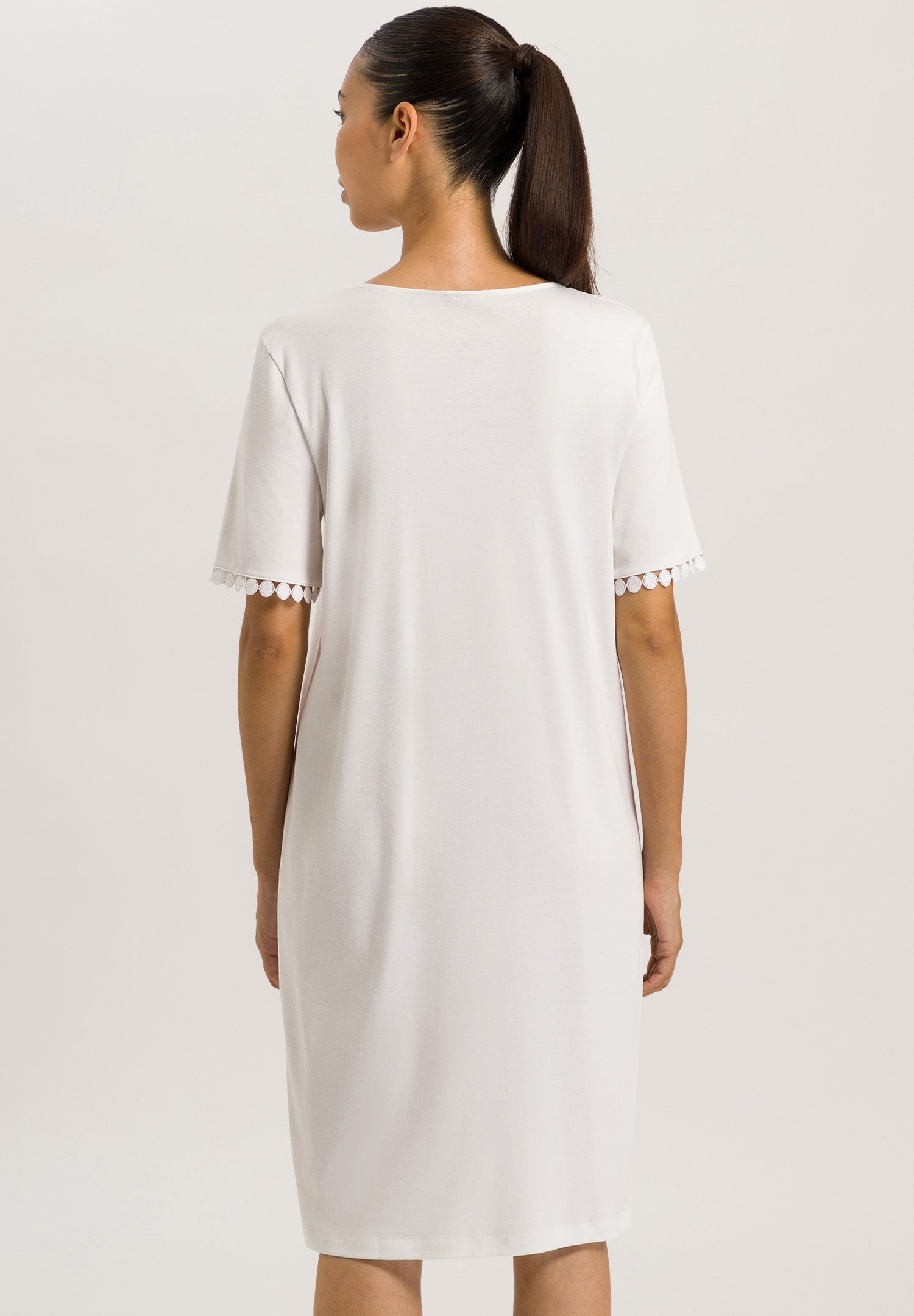 74932 S/SLV NIGHTGOWN - 102 Off White