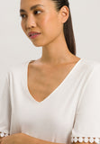 74932 S/SLV NIGHTGOWN - 102 Off White