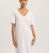 74932 S/SLV NIGHTGOWN - 102 Off White