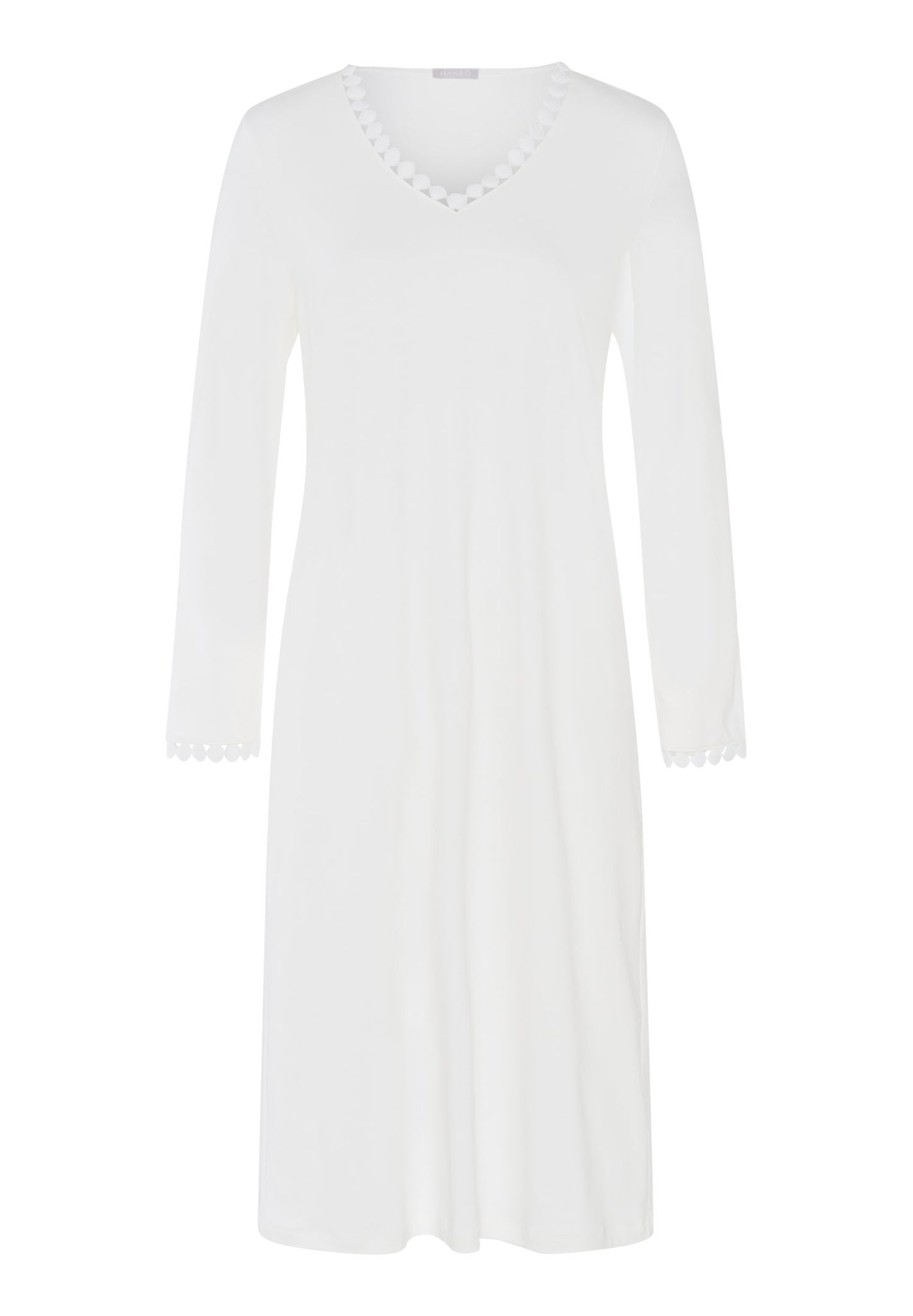74933 L/SLV NIGHTGOWN - 102 Off White