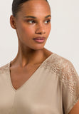 74937 S/SLV NIGHTGOWN - 2828 Deep Taupe
