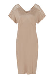 74937 S/SLV NIGHTGOWN - 2828 Deep Taupe