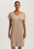 74937 S/SLV NIGHTGOWN - 2828 Deep Taupe