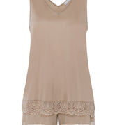 74939 SHORT PAJAMA - 2828 Deep Taupe