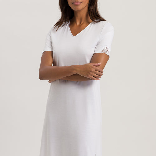 74943 S/Slv Nightgown - 101 White