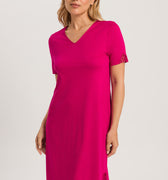 74943 S/Slv Nightgown - 2462 Fuchsia