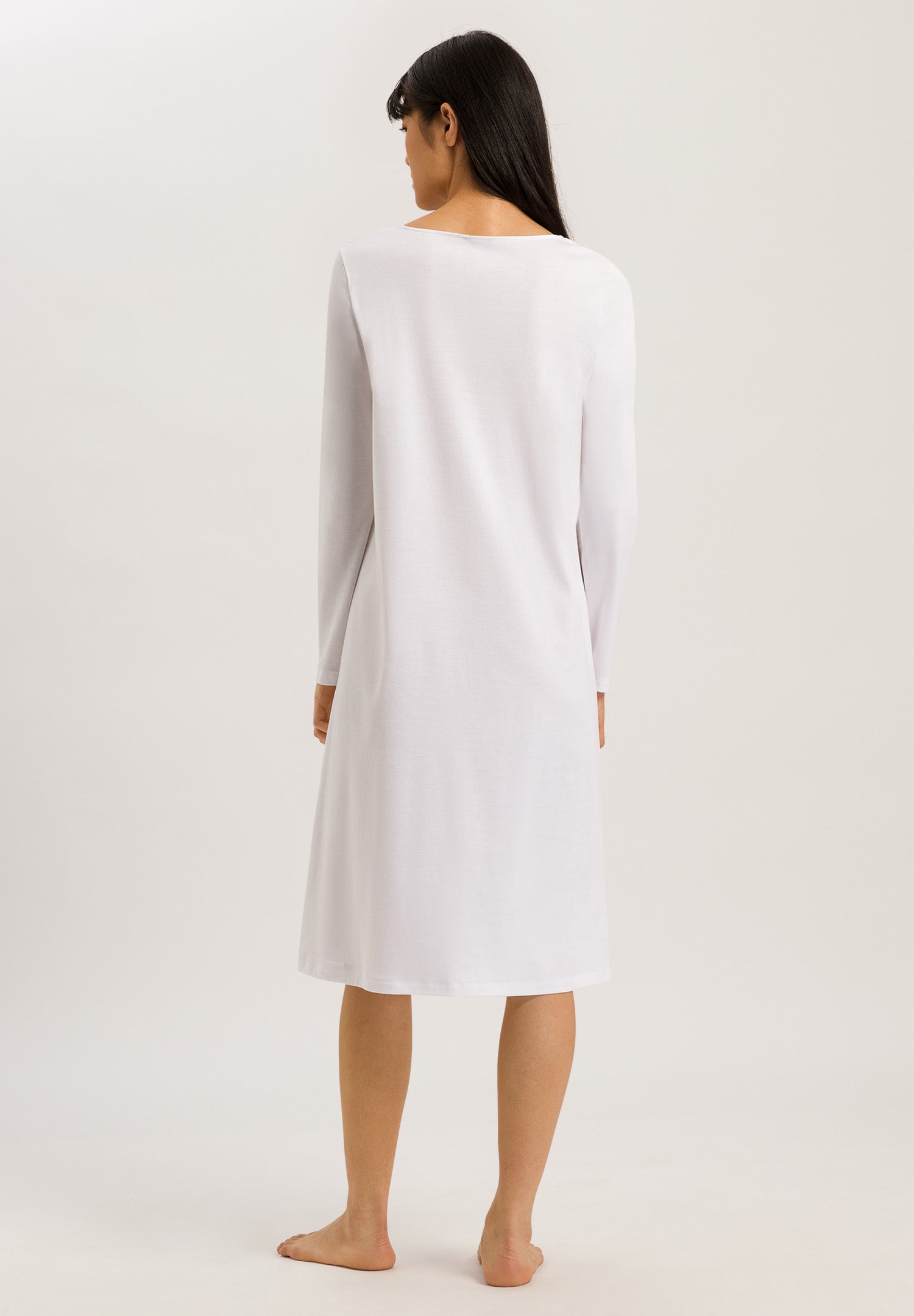 74944 L/Slv Nightgown - 101 White