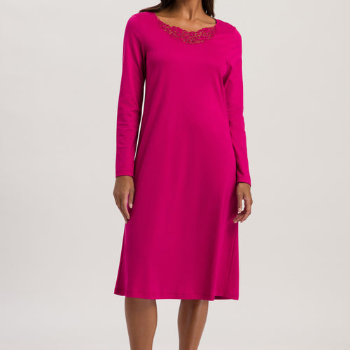 74944 L/Slv Nightgown - 2462 Fuchsia