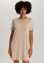 Natural Elegance Short Sleeve Nightdress 90cm | Black/Aqua 74949-3012