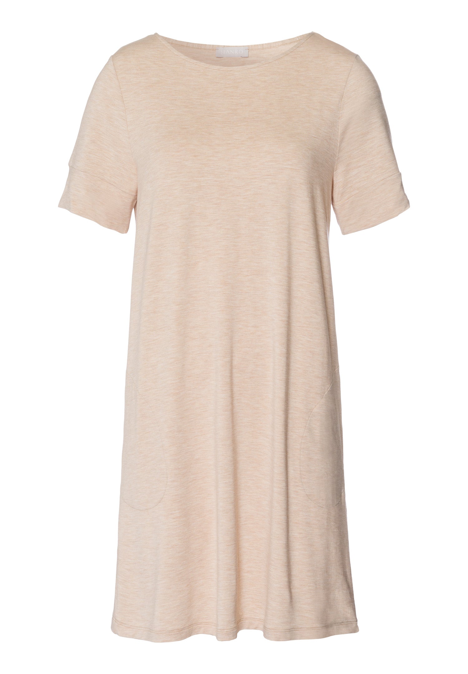 Natural Elegance Short Sleeve Nightdress 90cm | Black/Aqua 74949-3012