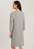 74950 Natural Elegance 3/4 Sleeve Gown Nightdress 100cm - 958 Grey Melange