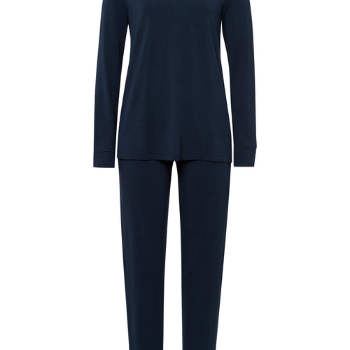 74951 Natural Elegance L/Slv Pajama - 1610 Deep Navy