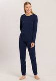 74951 Natural Elegance L/Slv Pajama - 1610 Deep Navy