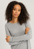 74951 Natural Elegance L/Slv Pajama - 958 Grey Melange