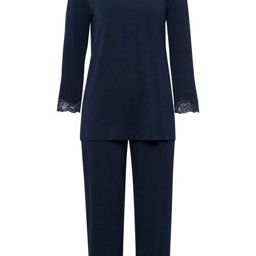 74952 Natural Elegance 3/4 SLV PAJAMA - 1610 Deep Navy