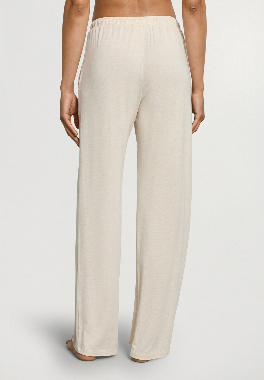 Natural Elegance Drawstring Lounge Pants | Anthra Mel. 74953-3080