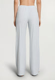 Natural Elegance Drawstring Lounge Pants | Watery Blue Melange 74953-3081