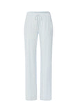 Natural Elegance Drawstring Lounge Pants | Watery Blue Melange 74953-3081