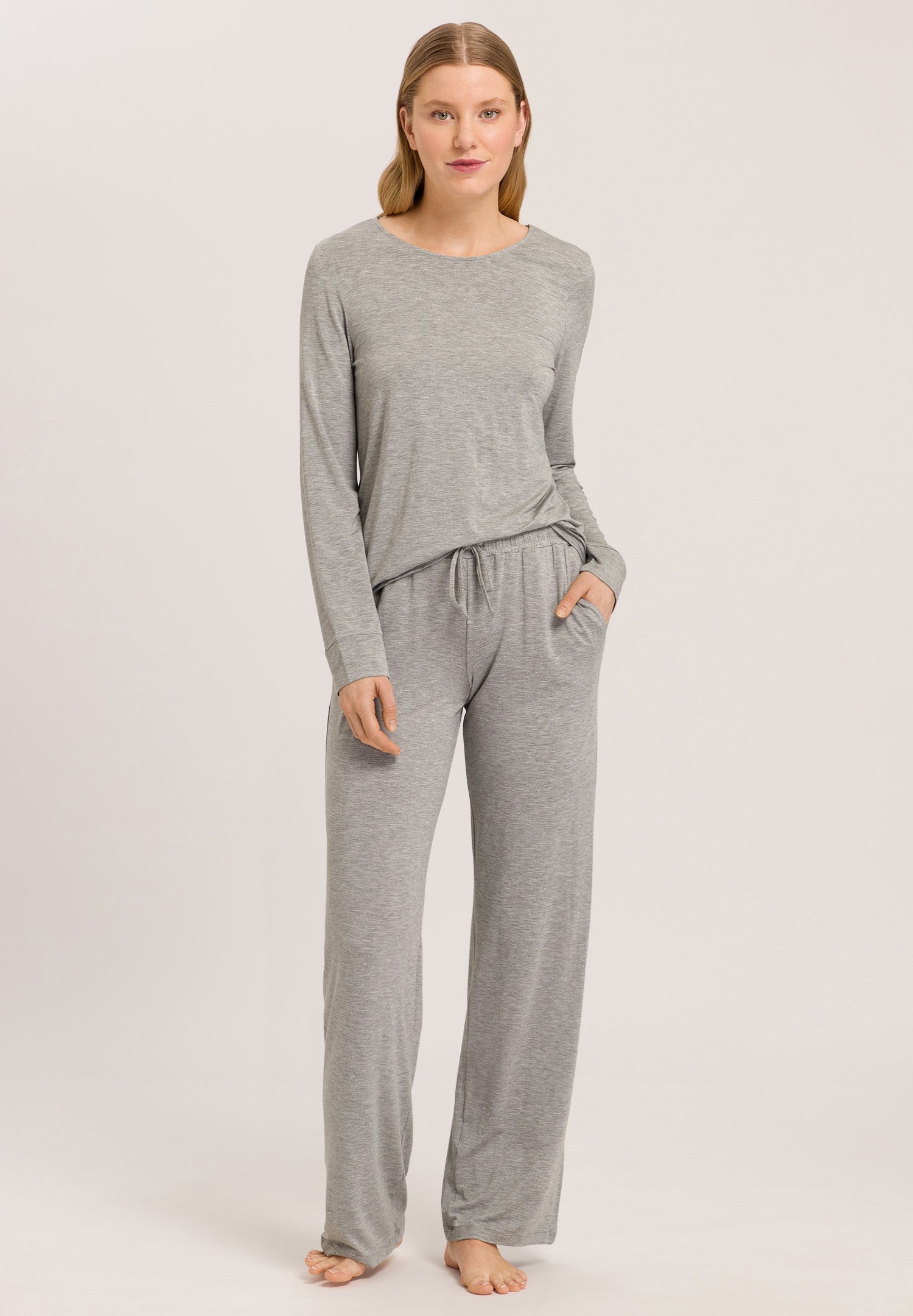 74953 Natural Elegance Pants - 958 Grey Melange