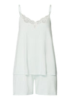 Natural Elegance Spaghetti Camisole Short Pajama Set | Vapor Melange 74962-3011