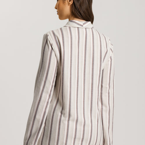 74967 Loungy Nights Long Sleeve Shirt - 2165 Meraki Stripe