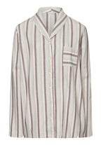 74967 Loungy Nights Long Sleeve Shirt - 2165 Meraki Stripe