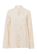 74967 Loungy Nights L/Slv Shirt - 2395 Multicolor Stripe