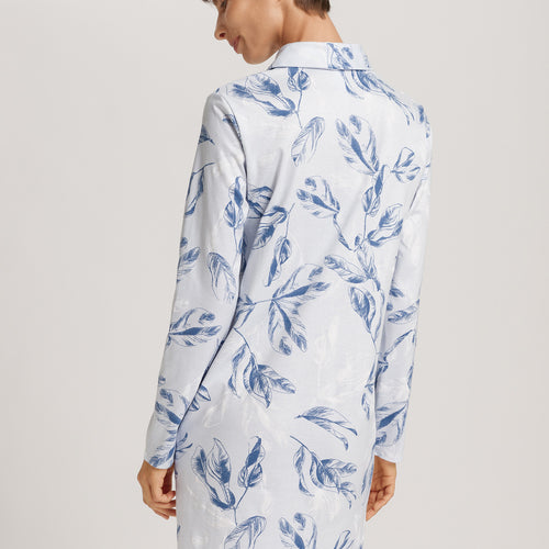 Loungy Nights Cotton Flannel Nightgown 90cm | Frosty Garden 74970-3052