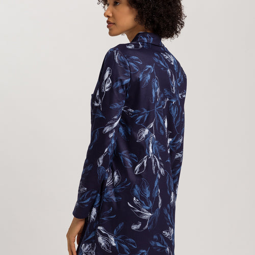 Loungy Nights Cotton Flannel Nightgown 90cm | Midnight Garden 74970-3053