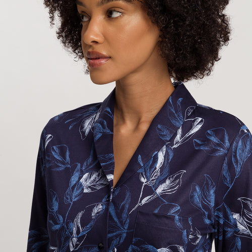 Loungy Nights Cotton Flannel Nightgown 90cm | Midnight Garden 74970-3053