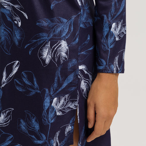 Loungy Nights Cotton Flannel Nightgown 90cm | Midnight Garden 74970-3053