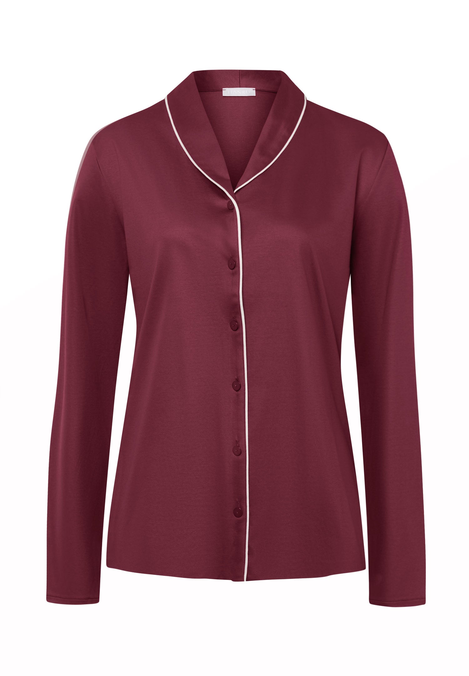 74985 Eleni L/Slv Shirt - 2423 Ruby Wine