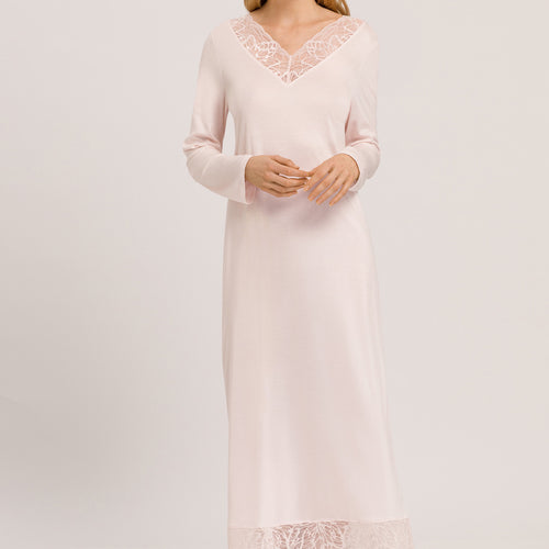 74990 Elia L/Slv Nightgown 130cm - 2303 Salsa Rose