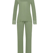 74991 Elia L/Slv Pajama - 2718 Loden Frost