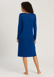 74996 Naila L/Slv Nightgown 110cm - 1653 Deep Indigo