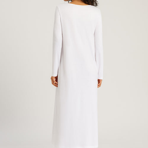 74997 Naila L/Slv Nightgown 130cm - 101 White