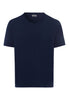 75035 Casuals S/Slv Shirt V-Neck - 1610 Deep Navy