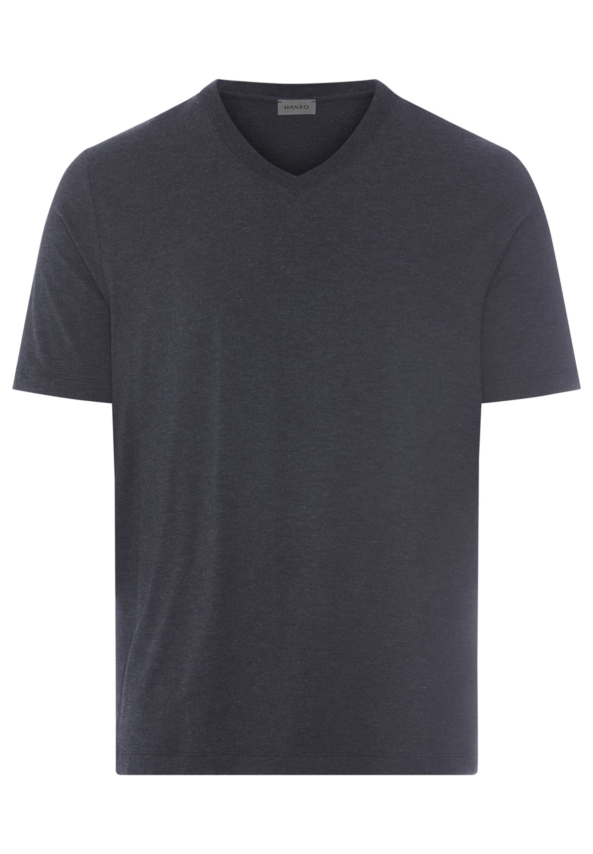 Casuals Soft V-Neck T-Shirt | Charcoal Melange 75035-3132