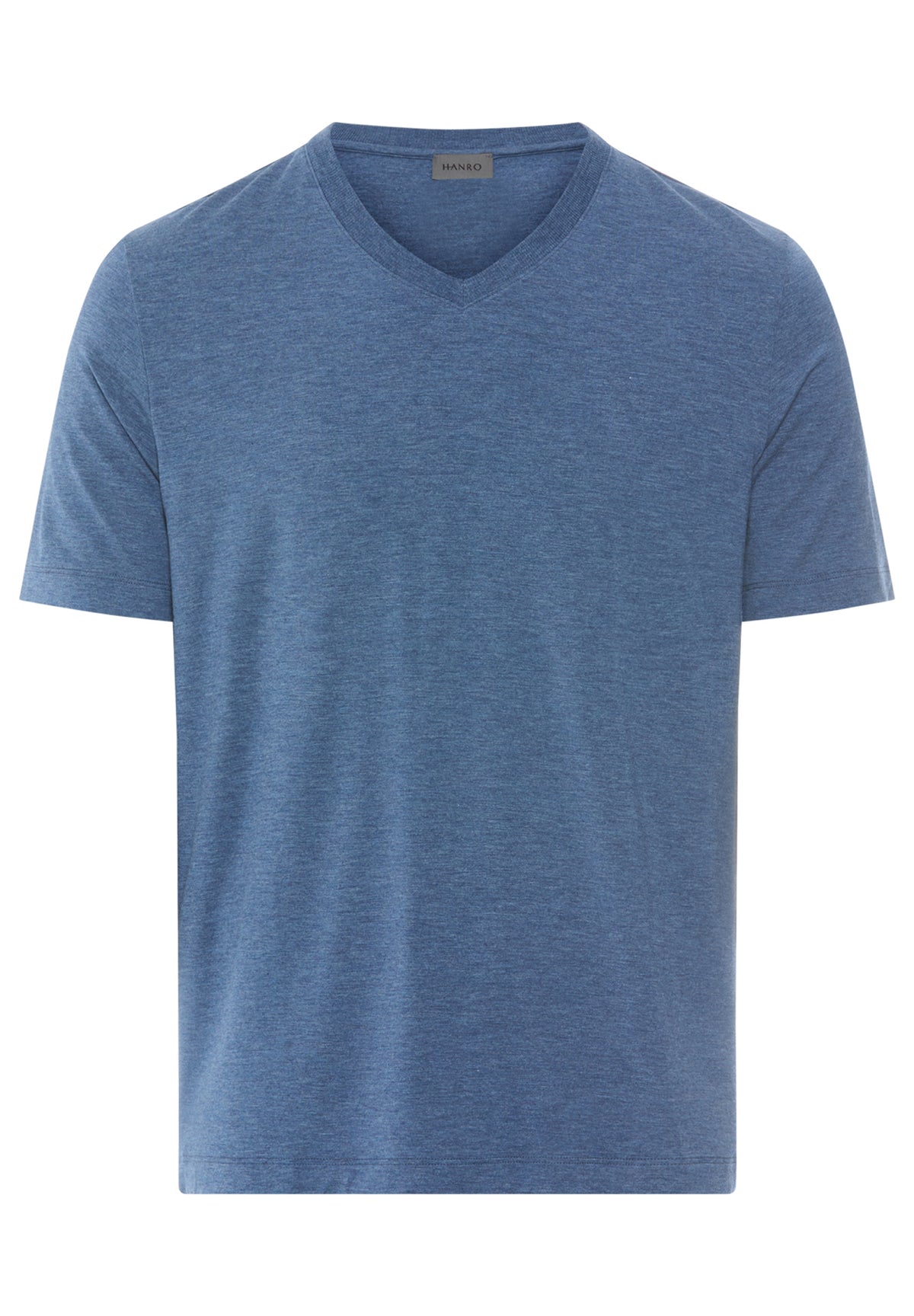 Casuals Soft V-Neck T-Shirt | Tanzanite Melange 75035-3133