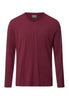 Casuals V-Neck Top | Carbernet Melange 75036-3045