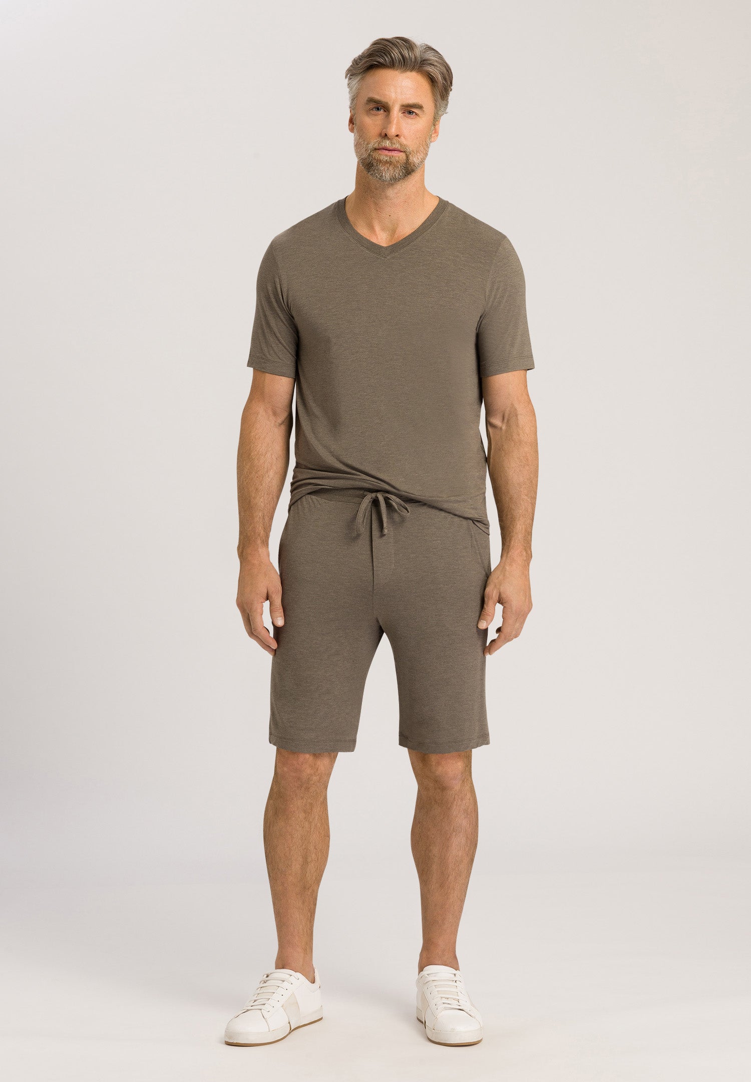 75039 Casuals Shorts - 1267 Dark Elmwood Melange