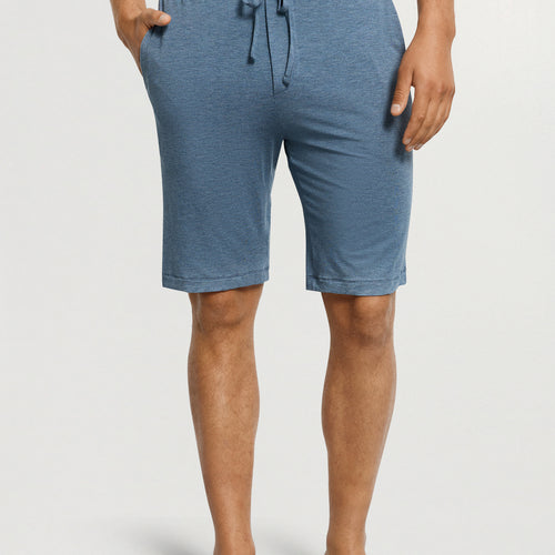 Casuals DrawstringShorts | Retro Blue Melange 75039-3082