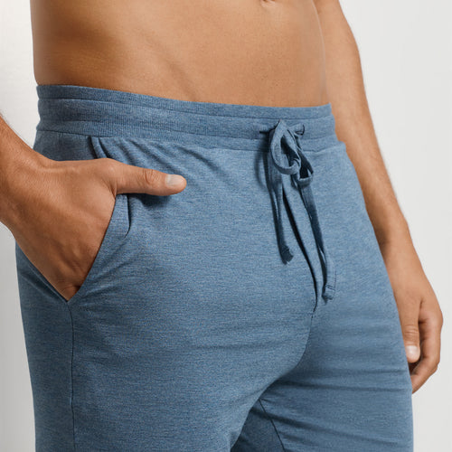 Casuals DrawstringShorts | Retro Blue Melange 75039-3082