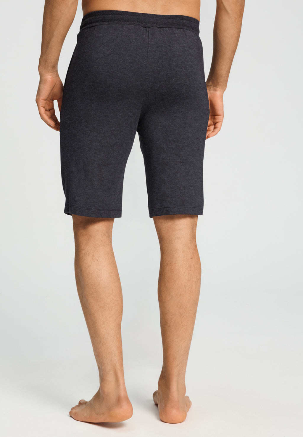 Casuals Drawstring Shorts | Charcoal Melange 75039-3132