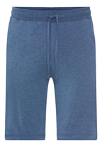 Casuals Drawstring Shorts | Tanzanite Melange 75039-3133