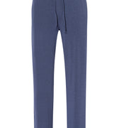 75040 Casuals Long Pants - 2898 Slate Blue Melange