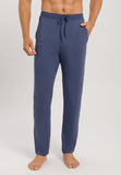 75040 Casuals Long Pants - 2898 Slate Blue Melange
